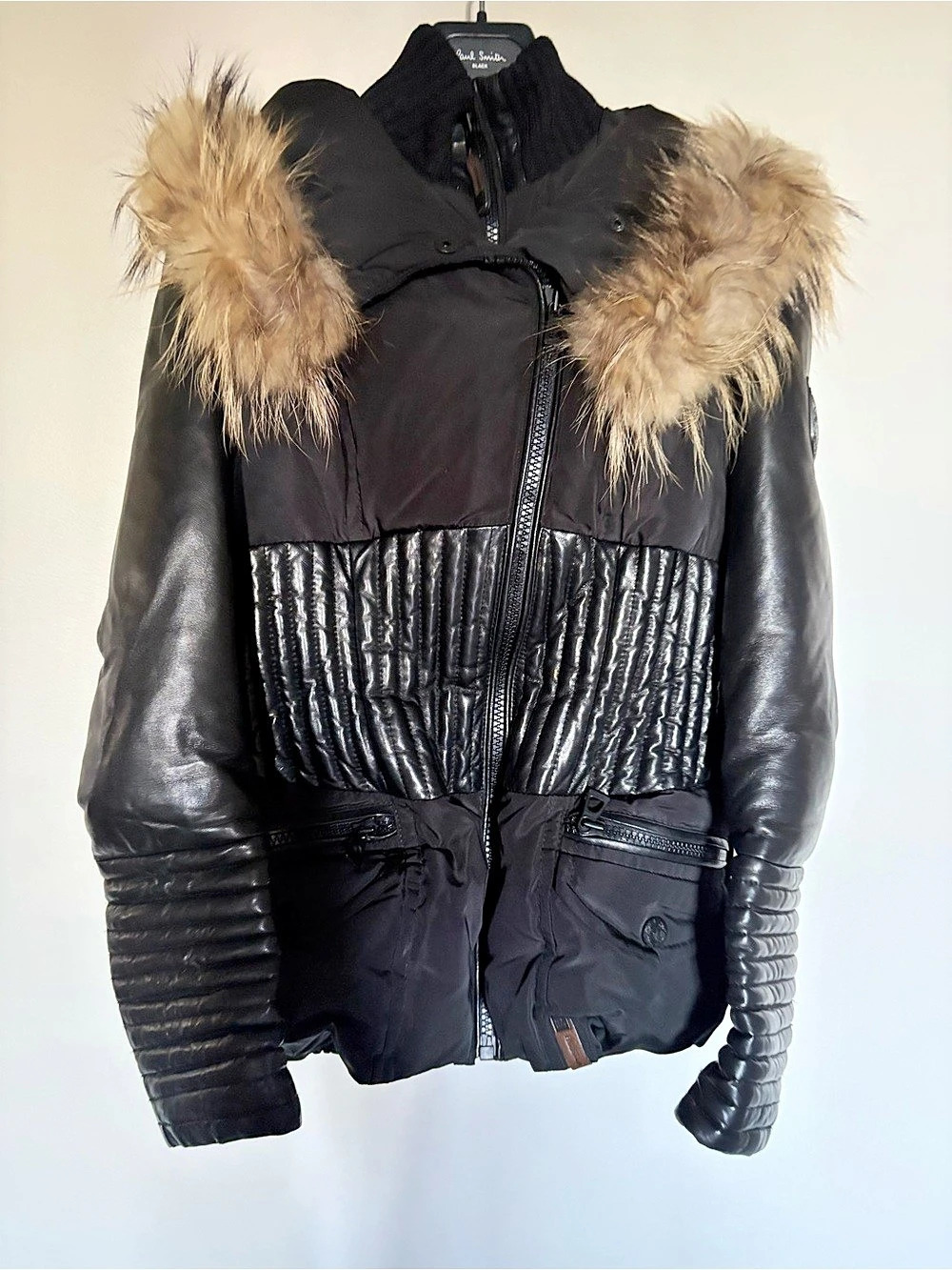 Rudsak Fur-Trim Puffer Jacket in Black paid more than 1000$